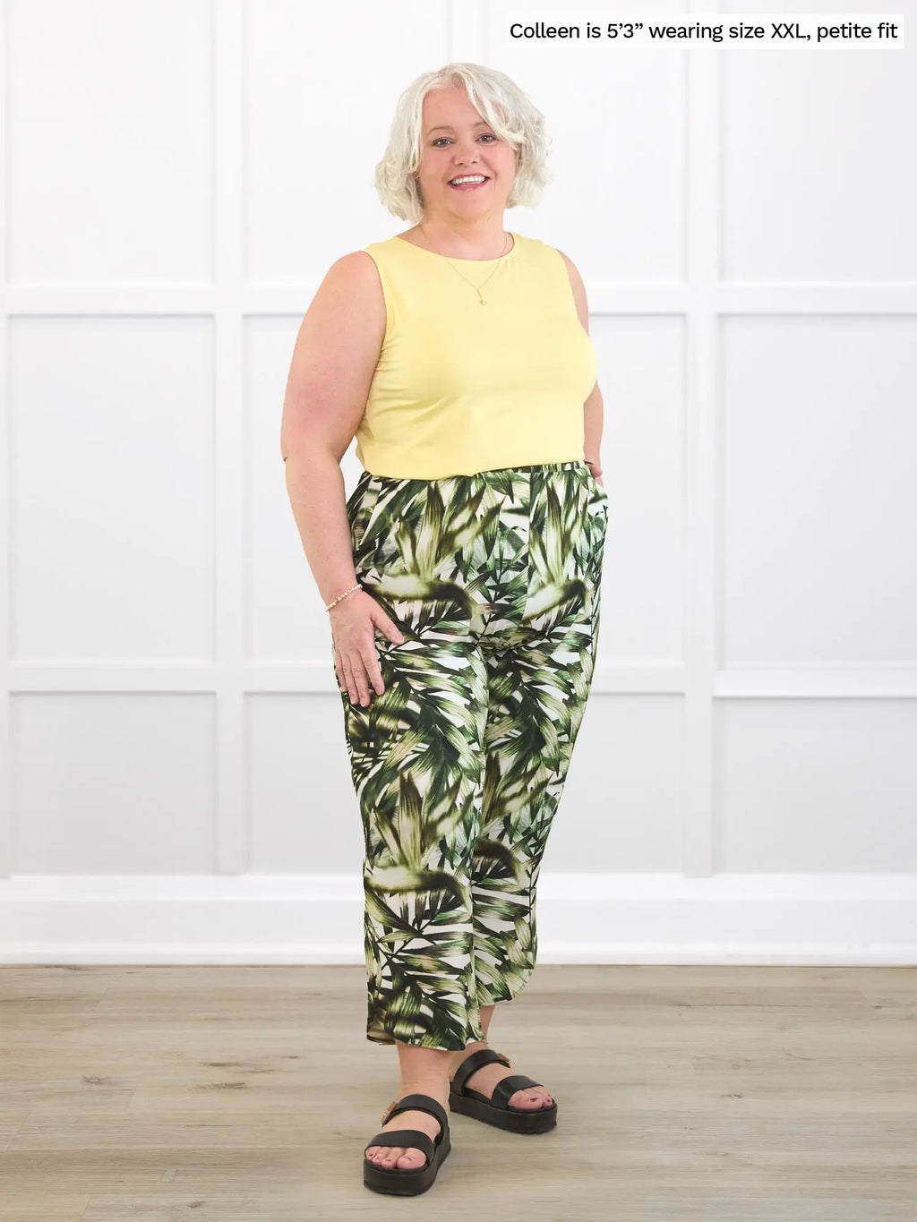 Akira tulip hem capri pant - FINAL SALE | PLUS