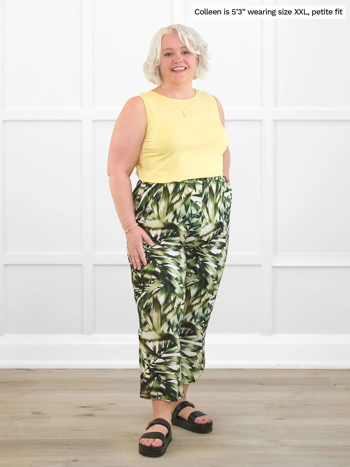 Akira tulip hem capri pant - FINAL SALE | PLUS