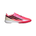 adidas F50 Hyperfast Pro TF Turf Soccer Cleats - Solar Turbo / Core Black / Gold Metallic
