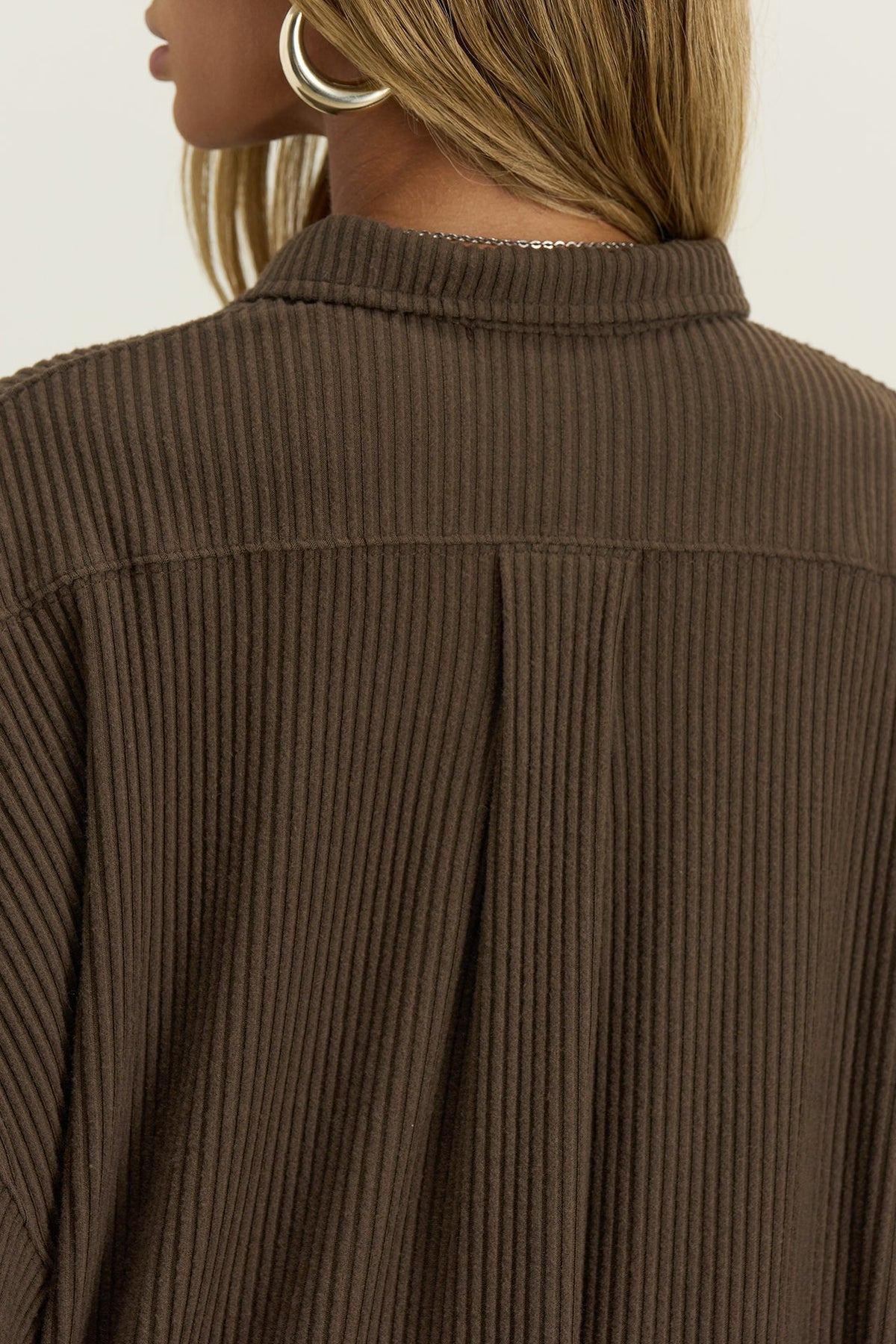 Deep V Zip Pullover