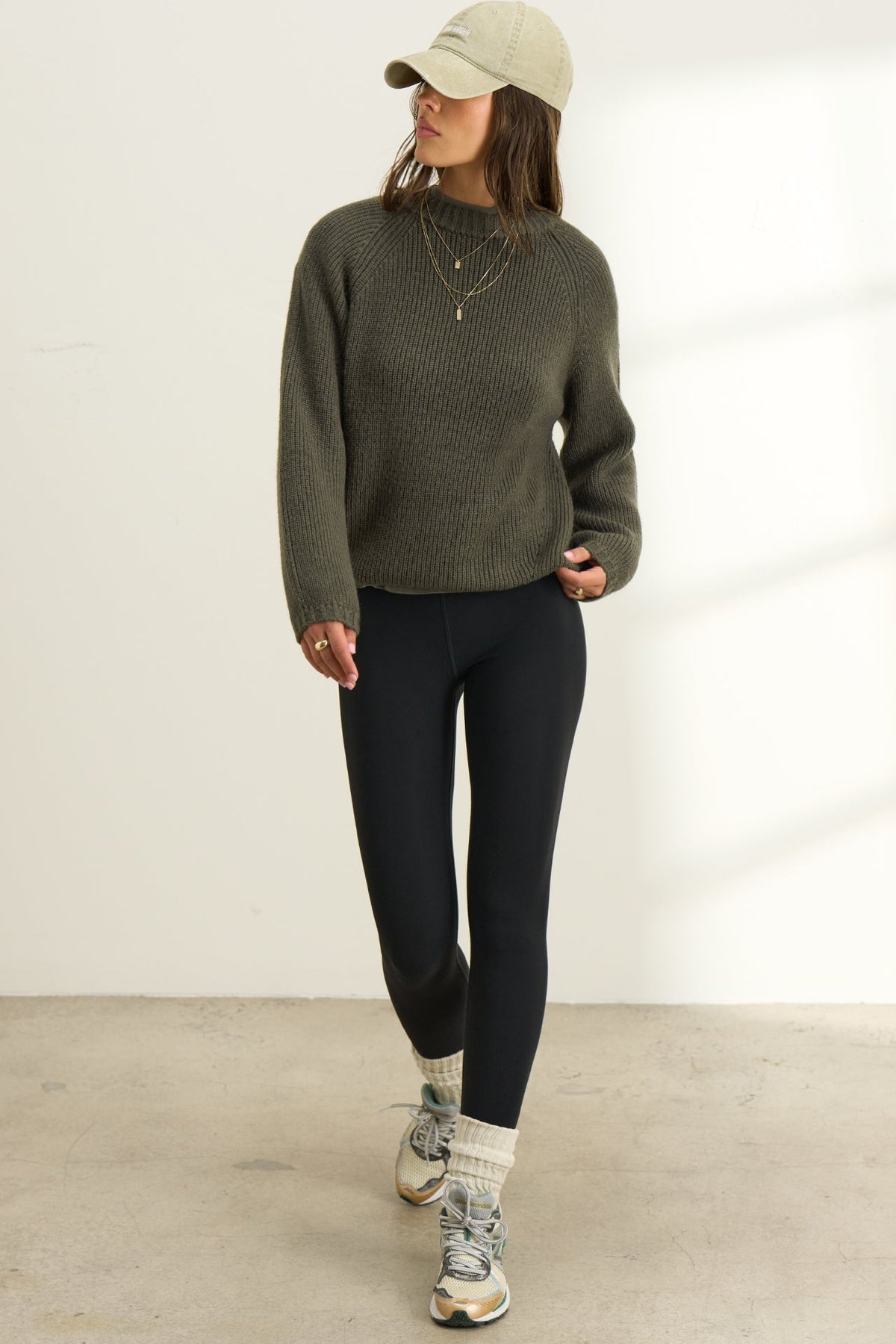 Crewneck Knit Sweater