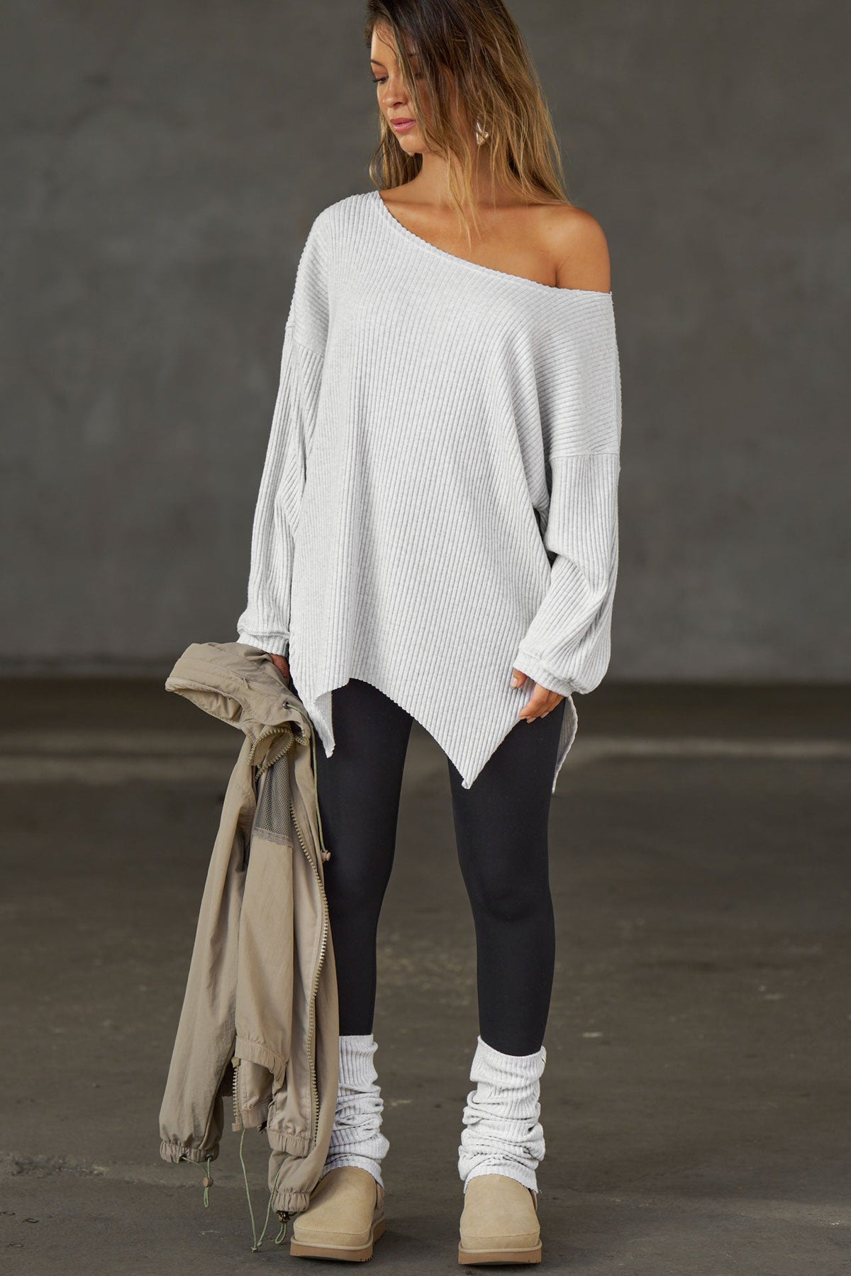 Off Shoulder Tunic