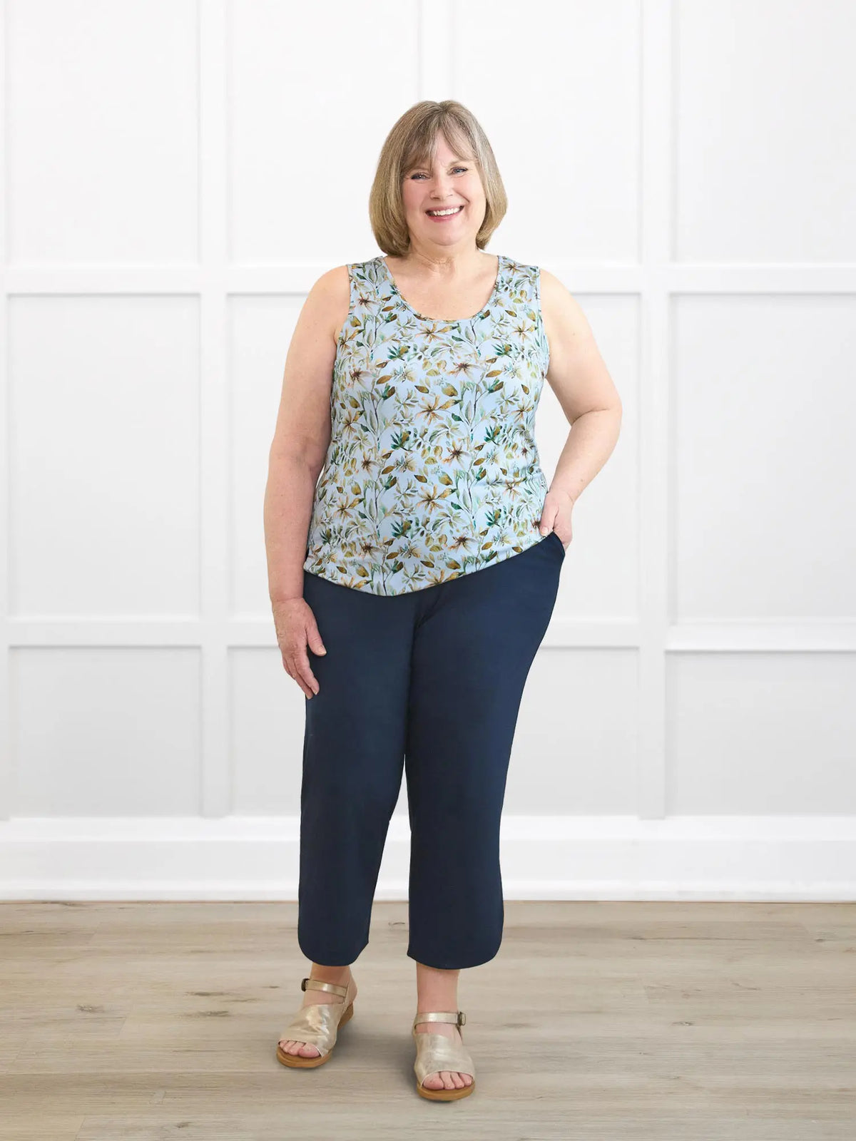 Akira tulip hem capri pant - FINAL SALE | PETITE