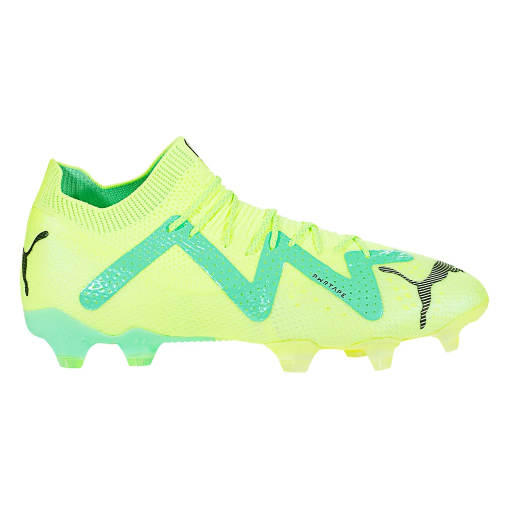 Puma Future Ultimate FG/AG Soccer Cleats - Yellow/Black/Peppermint
